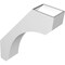 Ekena Millwork 6-in. W x 24-in. D x 30-in. H Legacy Architectural Grade PVC Knee Brace BRCP06X24X30LEC - alternate 3